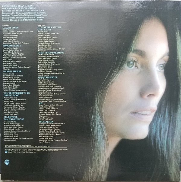 Emmylou Harris : Luxury Liner (LP, Album)