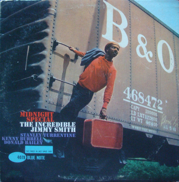 The Incredible Jimmy Smith* : Midnight Special (LP, Album, Mono, RP, All)