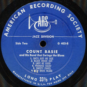 Count Basie : Count Basie And His Band That Swings The Blues (LP, Album, Comp)