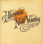 the album cover for Neil Young - Harvest