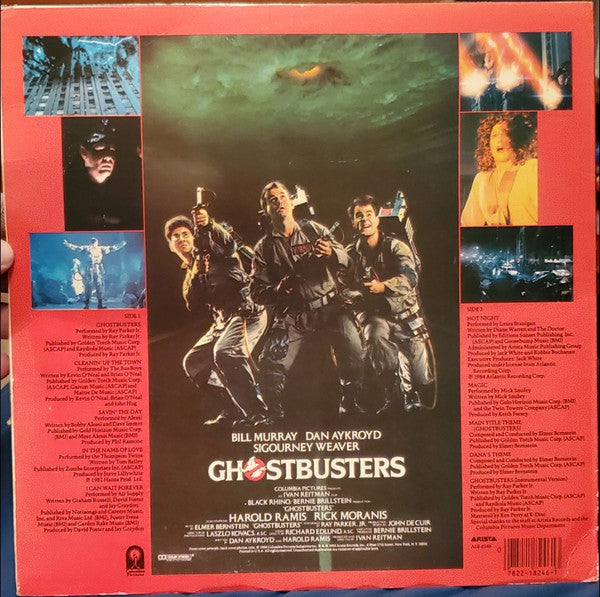 Various : Ghostbusters (Original Soundtrack) (LP, Album, Hau)