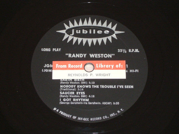 Randy Weston : Piano A-la-mode (LP)