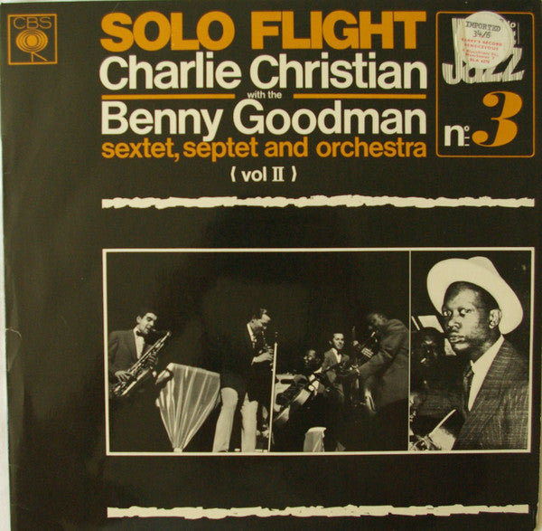 Charlie Christian With Benny Goodman Sextet, Benny Goodman Septet And Benny Goodman And His Orchestra : Solo Flight (vol II) (LP, Comp, Mono)