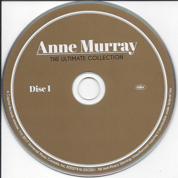Anne Murray : The Ultimate Collection (2xCD, Comp, Dlx)