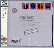 the album cover for Free - Free Live!