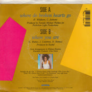 Whitney* : Where Do Broken Hearts Go (7", Single, Spe)