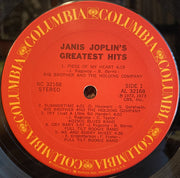 Janis Joplin : Janis Joplin's Greatest Hits (LP, Comp, San)