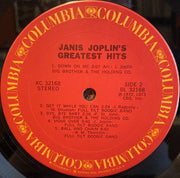 Janis Joplin : Janis Joplin's Greatest Hits (LP, Comp, San)