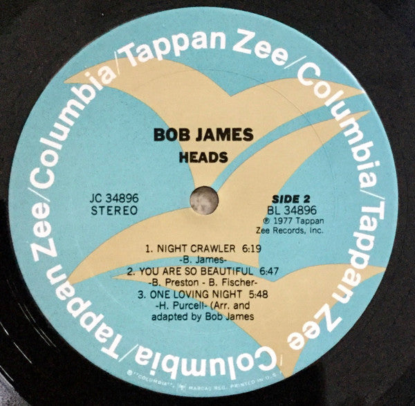 Bob James : Heads (LP, Album, San)
