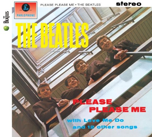 the album cover for The Beatles - Please Please Me