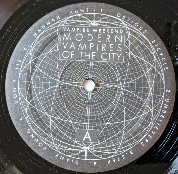 Vampire Weekend : Modern Vampires Of The City (LP, Album, RE, Tel)