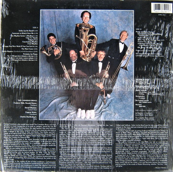 The Canadian Brass : Strike Up The Band-The Canadian Brass Plays George Gershwin (LP, Album, DMM)