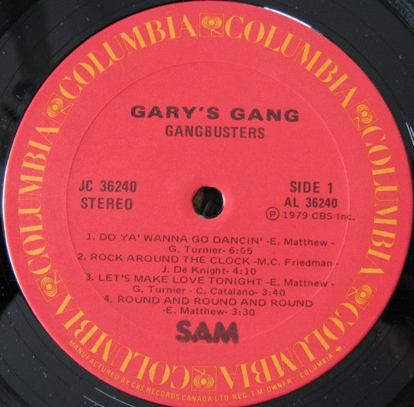Gary's Gang : Gangbusters (LP, Album)