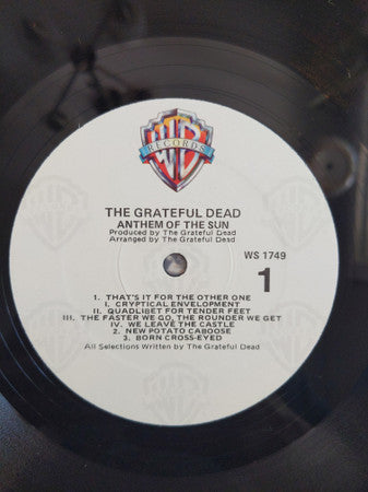 The Grateful Dead : Anthem Of The Sun (LP, Album, RE, Win)
