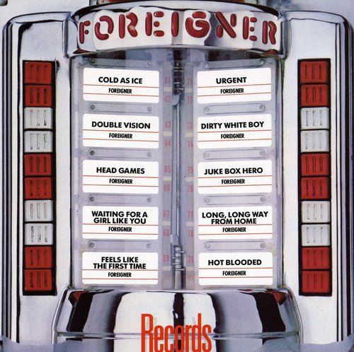 the album cover for Foreigner - Records [Import]