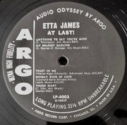 Etta James : At Last! (LP, Album, Mono, bla)