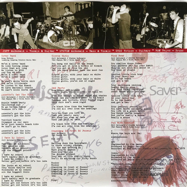 Redd Kross : Red Cross EP (12", EP, RE, S/Edition)