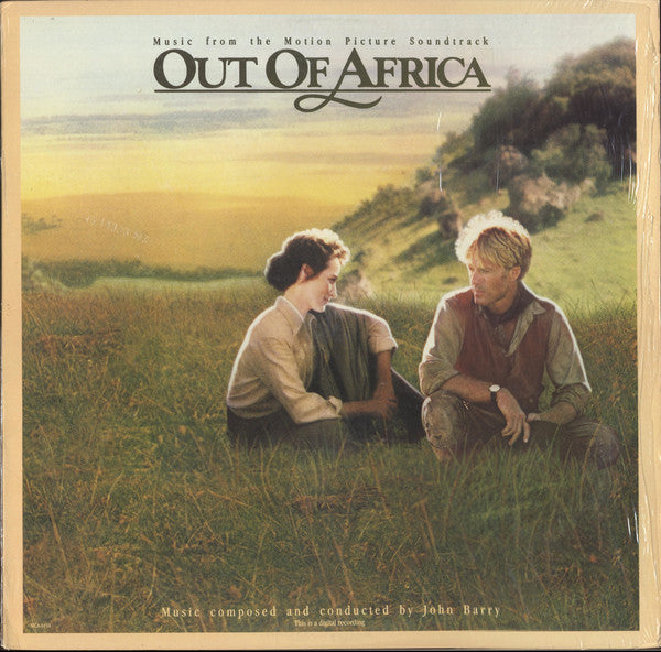 John Barry : Out Of Africa (Music From The Motion Picture Soundtrack) (LP, Album, Glo)