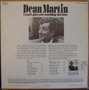 Dean Martin : I Can't Give You Anything But Love (LP, Album, Comp, RE)