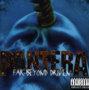 the album cover for Pantera - Far Beyond Driven