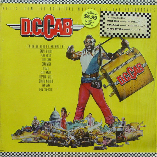 Various : D.C. Cab (Music From The Original Motion Picture Soundtrack) (LP, Comp)