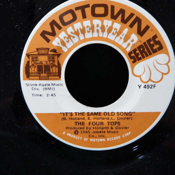 Four Tops : It's The Same Old Song / Loving You Is Sweeter Than Ever (7")
