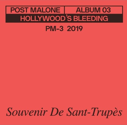 Post Malone : Saint-Tropez (3", S/Sided, Single)