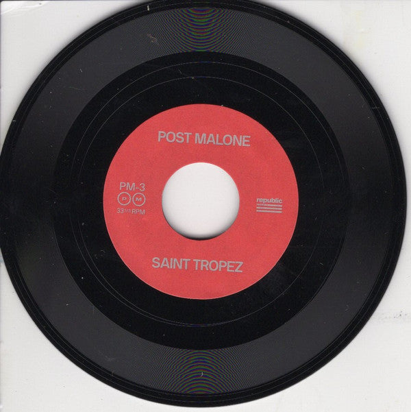 Post Malone : Saint-Tropez (3", S/Sided, Single)