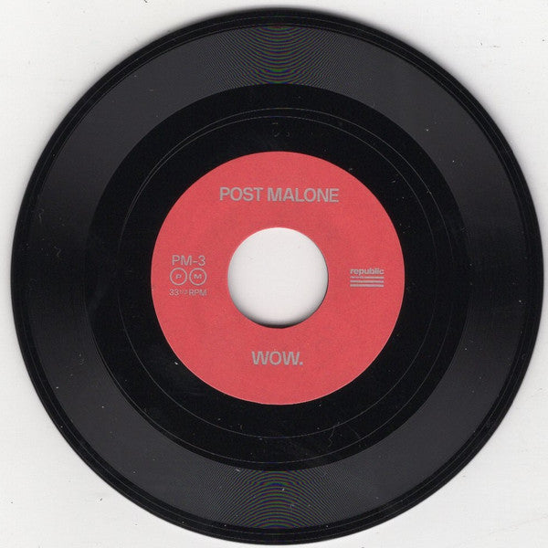 Post Malone : Wow. (3", S/Sided, Single)