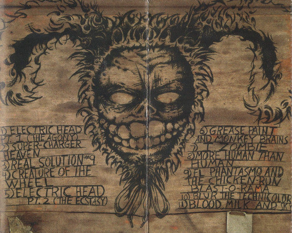 White Zombie : Astro-Creep: 2000 (Songs Of Love, Destruction And Other Synthetic Delusions Of The Electric Head) (Cass, Album)