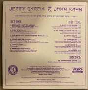 Jerry Garcia And John Kahn : January 28th, 1986 The Ritz (CD, Promo)