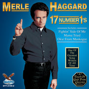 the album cover for Merle Haggard - 17 Number 1s