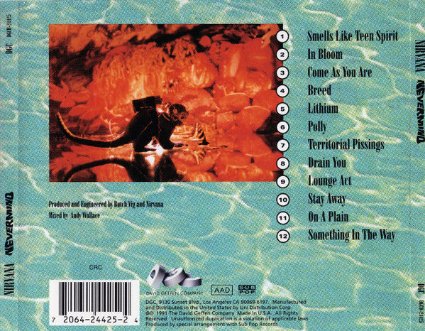 Nirvana : Nevermind (CD, Album, Club, ARC)
