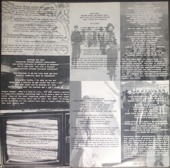 Stàte Of Feär* : The Tables Will Turn...... And It's You Who's Going To Suffer (LP, Album)