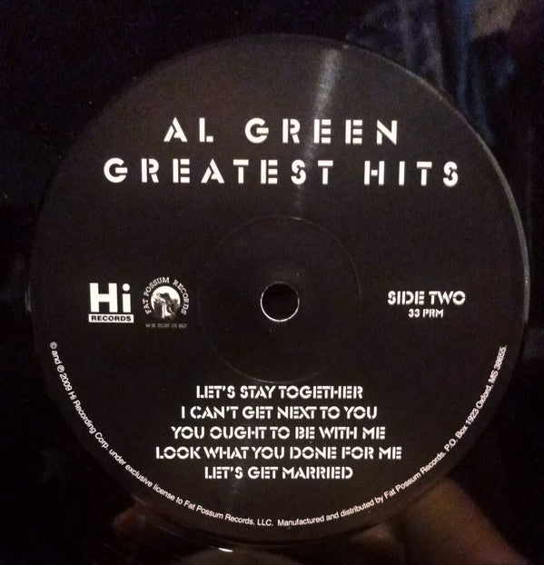 Al Green : Greatest Hits (LP, Comp, RE, 180)