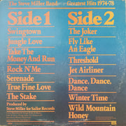 Steve Miller Band : Greatest Hits 1974-78  (LP, Comp, Jac)