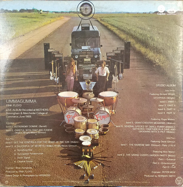 Pink Floyd : Ummagumma (2xLP, Album, RE)