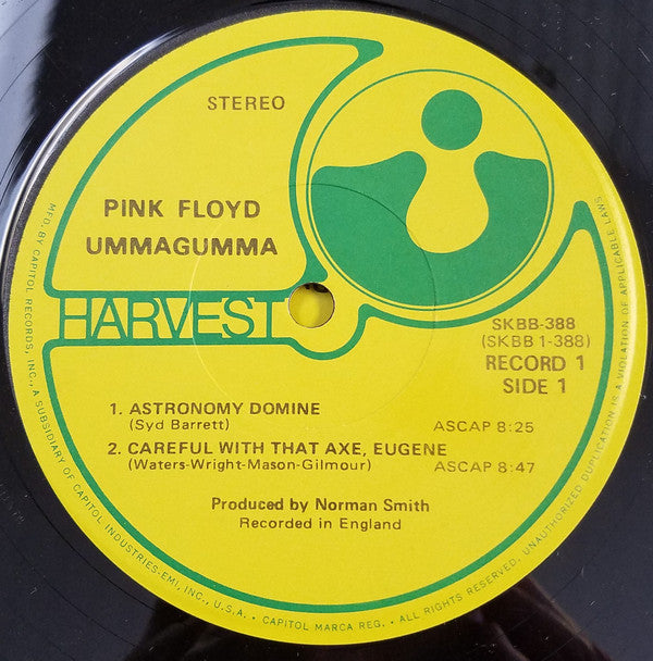 Pink Floyd : Ummagumma (2xLP, Album, RE)