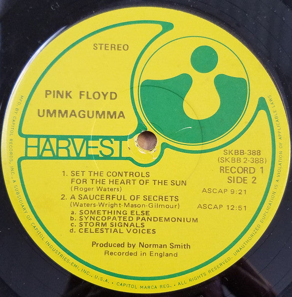 Pink Floyd : Ummagumma (2xLP, Album, RE)