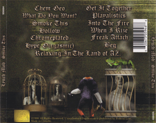 Lynch Mob (2) : Smoke This (CD, Album)