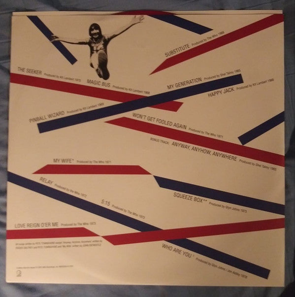 Who* : Who's Greatest Hits (LP, Comp, Mono, Ltd, RE, RM, Red)