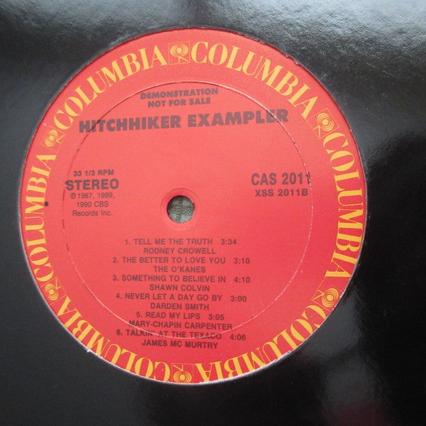 Various : Hitchhiker Exampler (LP, Comp, Promo)