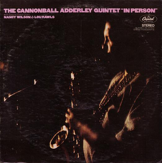 The Cannonball Adderley Quintet : In Person (LP, Album, Los)