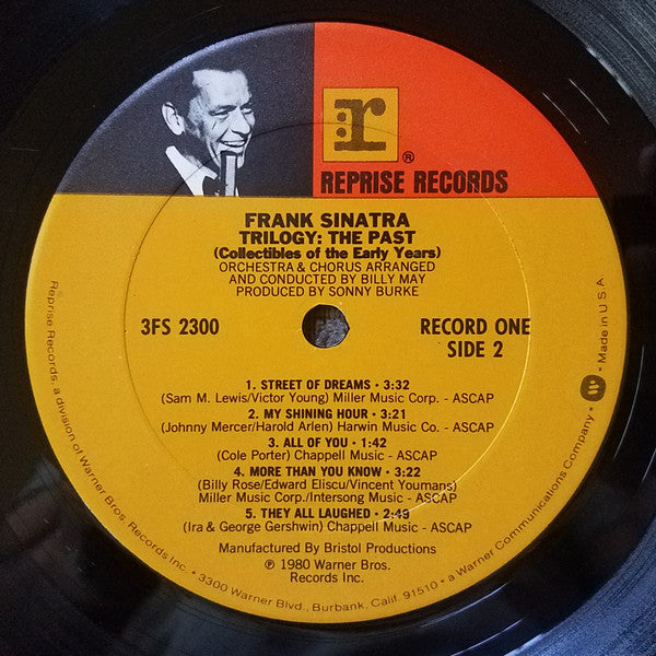 Frank Sinatra : Trilogy: Past, Present & Future (3xLP, Album, Ter)