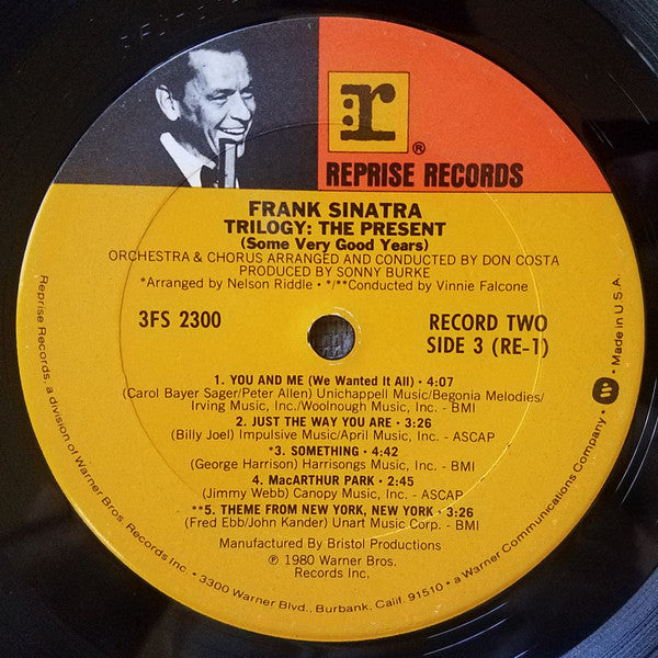 Frank Sinatra : Trilogy: Past, Present & Future (3xLP, Album, Ter)