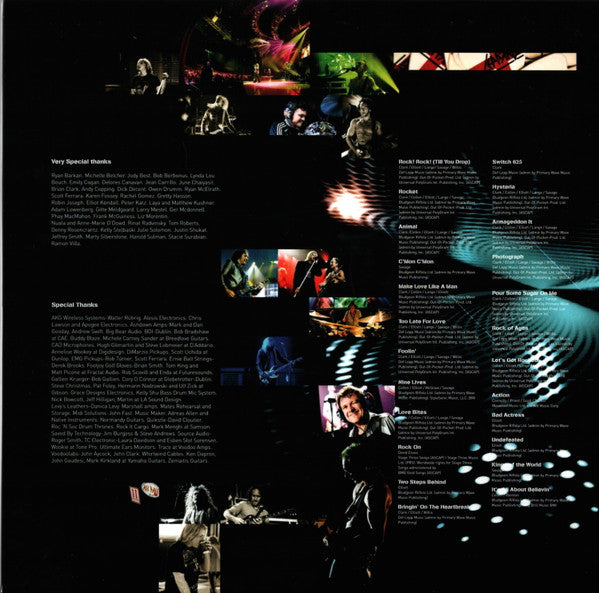 Def Leppard : Mirror Ball - Live & More (3xLP, Ltd, Cle)