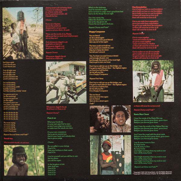 The Wailers : Burnin' (LP, Album, RP, San)