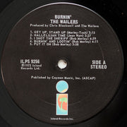The Wailers : Burnin' (LP, Album, RP, San)