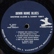 Sonny Terry & Brownie McGhee : Down Home Blues (LP, RE)
