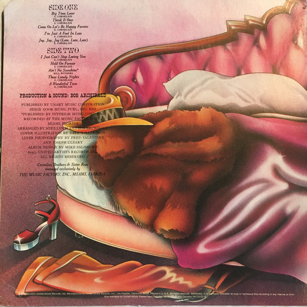 Cornelius Brothers And Sister Rose* : Big Time Lover (LP, Album, All)